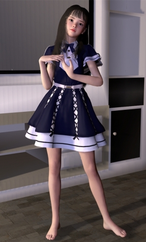 萝莉女仆装