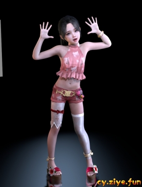 可爱女孩鱼鱼