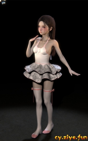 舞蹈裙女孩欣欣